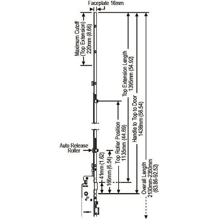 Strybuc Auto Top Roller Extension 850-8778523